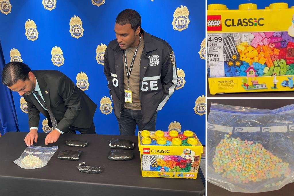 Legos used to hide ‘rainbow fentanyl’ in Manhattan: DEA