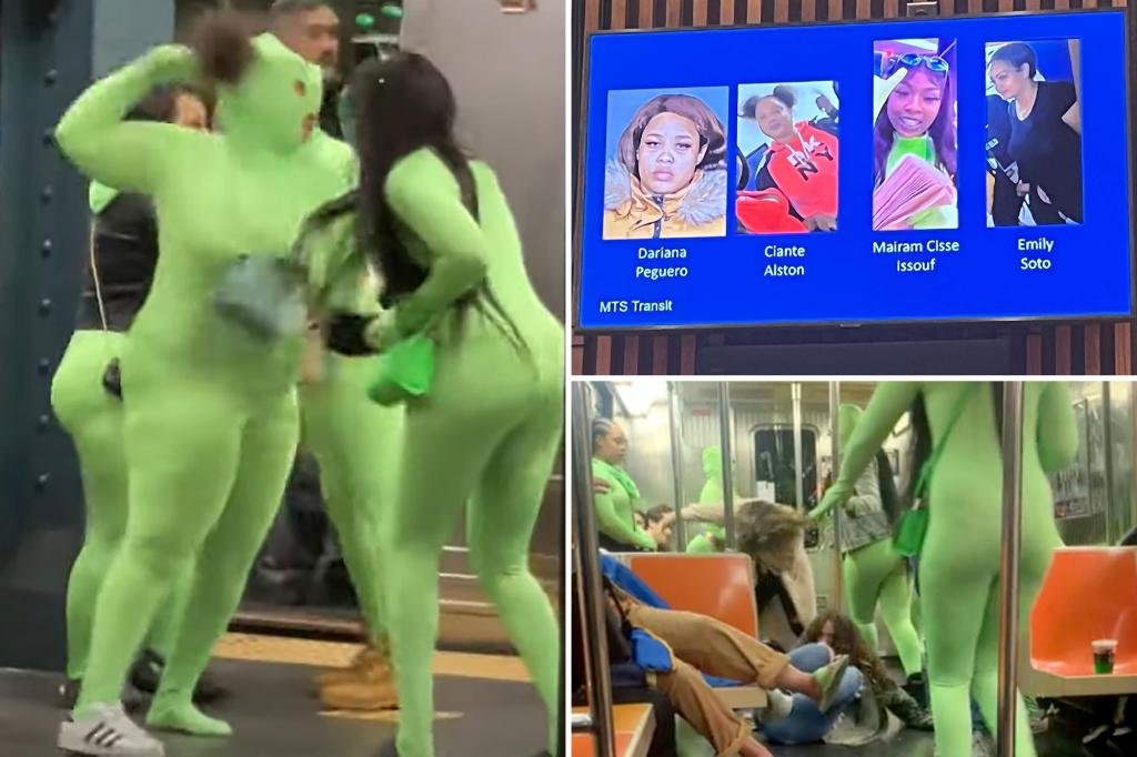 4 members of ‘Green Goblin’ subway attack crew ID’d by NYPD
