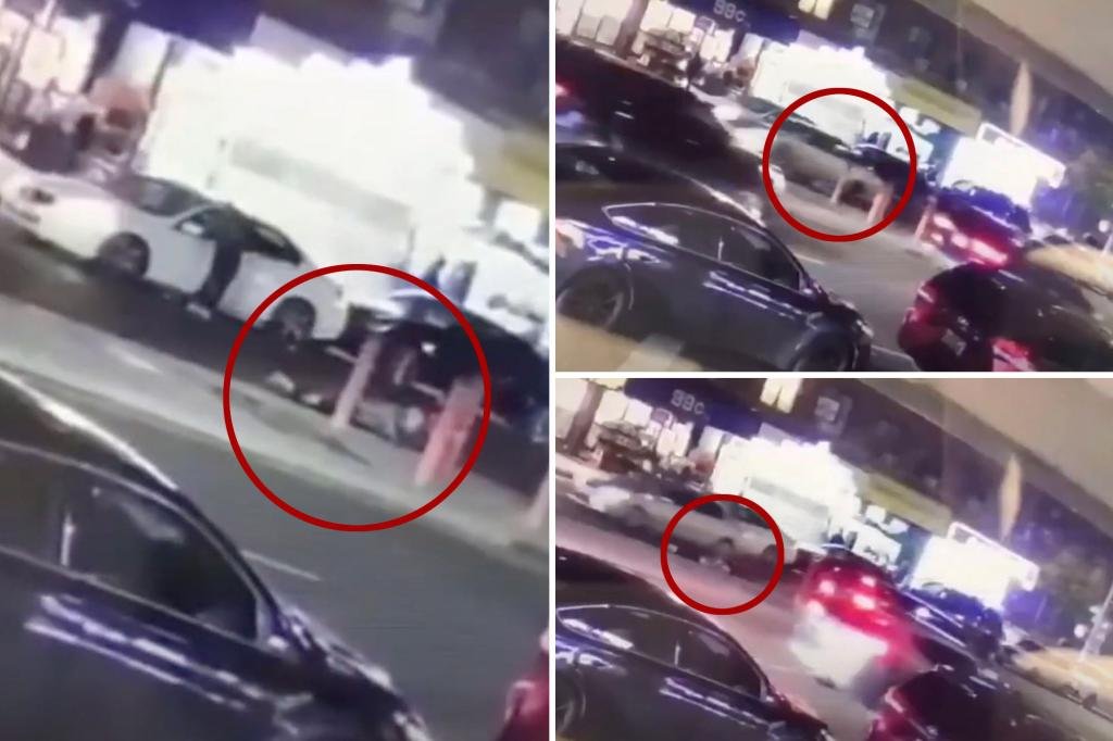 Disturbing video captures man run over by car after falling in NYC street