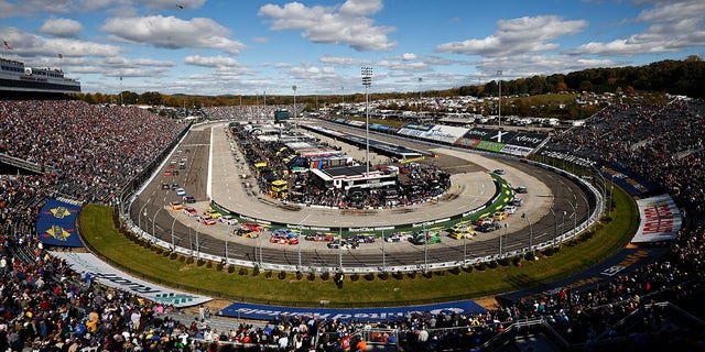 The NASCAR Cup Series Xfinity 500 at Martinsville Speedway Oct. 31, 2021, in Martinsville, Va.