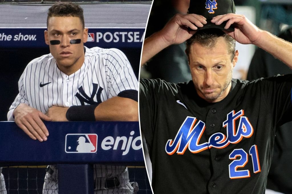 Aaron Judge and Max Scherzer