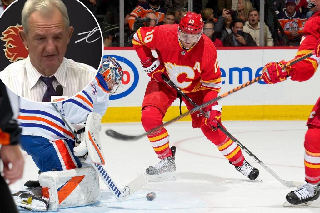 Flames’ Darryl Sutter: Jonathan Huberdeau left game ‘to take a s–t’