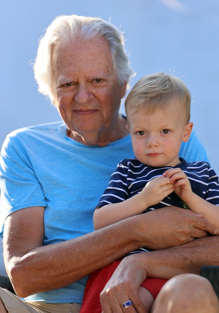 At 78, Steve Hamburger still works part time but enjoys walking and spending time with his family.