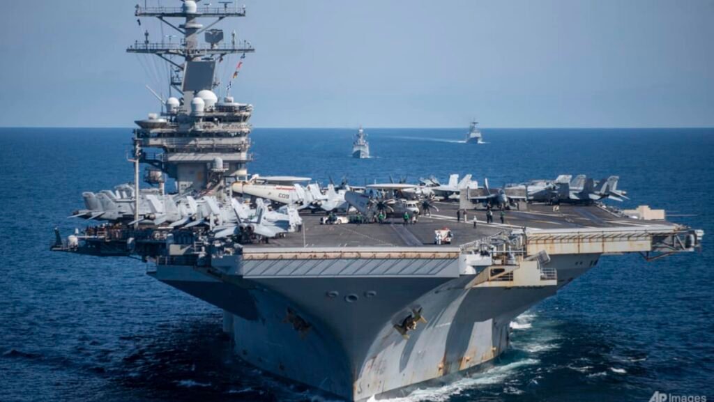 South Korea, US stage drills with aircraft carrier after North Korean missile launches