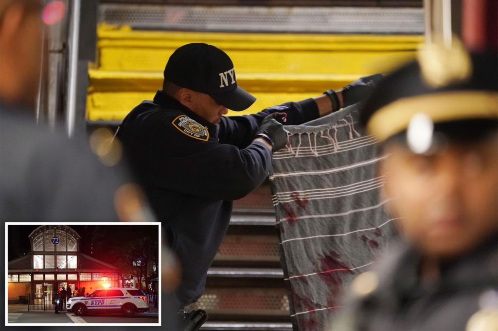 Man stabbed with butcher knife on Manhattan subway train