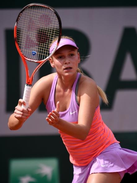 Donna Vekic at the 2015 French Open
