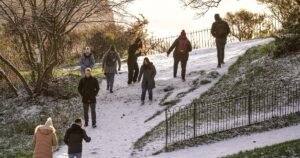Thundersnow hits sub-zero Britain, closing schools and sparking chaos on roads