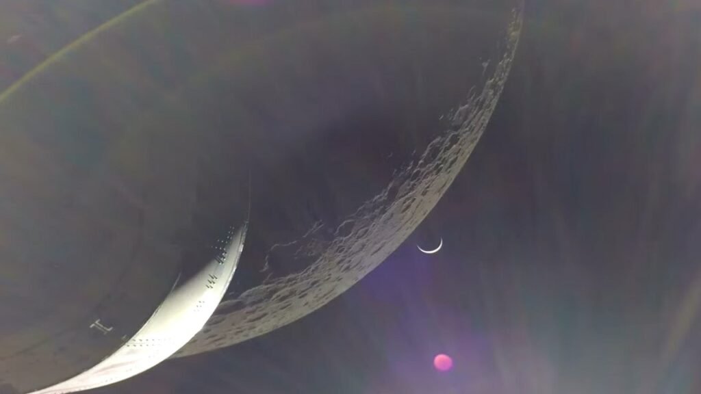 NASA’s Orion spacecraft captures stunning video of moon, Earth