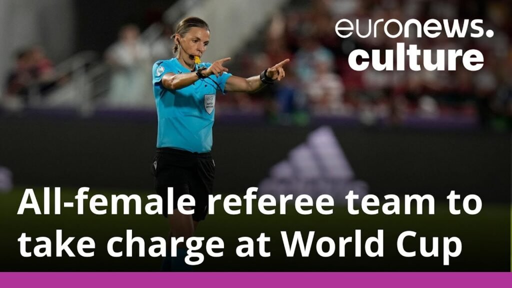 All-female referee team to take charge at men’s World Cup game for the first time ever