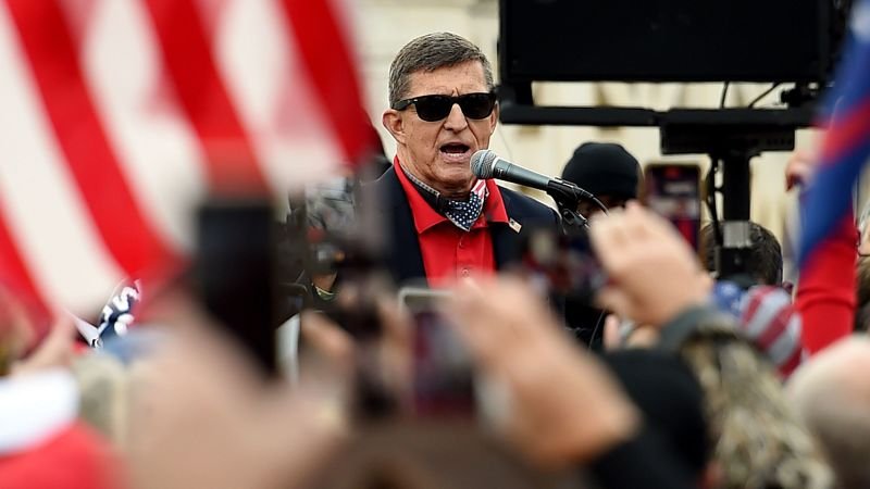 Michael Flynn appears before Atlanta grand jury probe into Trump’s election subversion