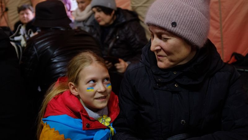 Desperation and defiance on show in Kherson as Russians shell city just two weeks after pulling out