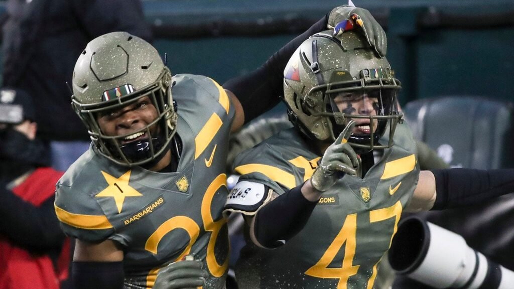 Army tops Navy in the first-ever overtime game in rivalry