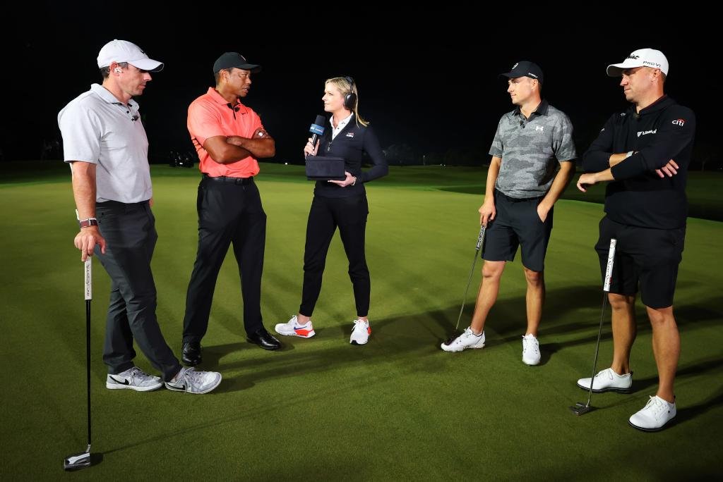 Thomas and Spieth trash talk Tiger and Rory after win in ‘The Match’