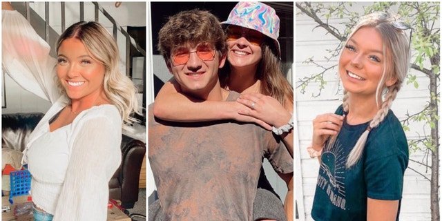 The victims of Nov. 13 University of Idaho massacre. From left: Kaylee Goncalves, 21, Ethan Chapin and Xana Kernodle, both 20, and Maddie Mogen, 21.
