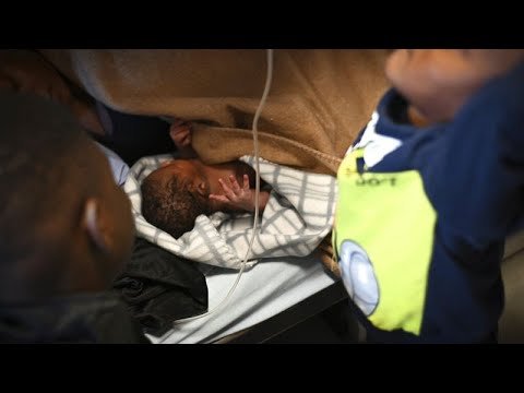Woman gives brith on MSF rescue ship after sea rescue by NGO