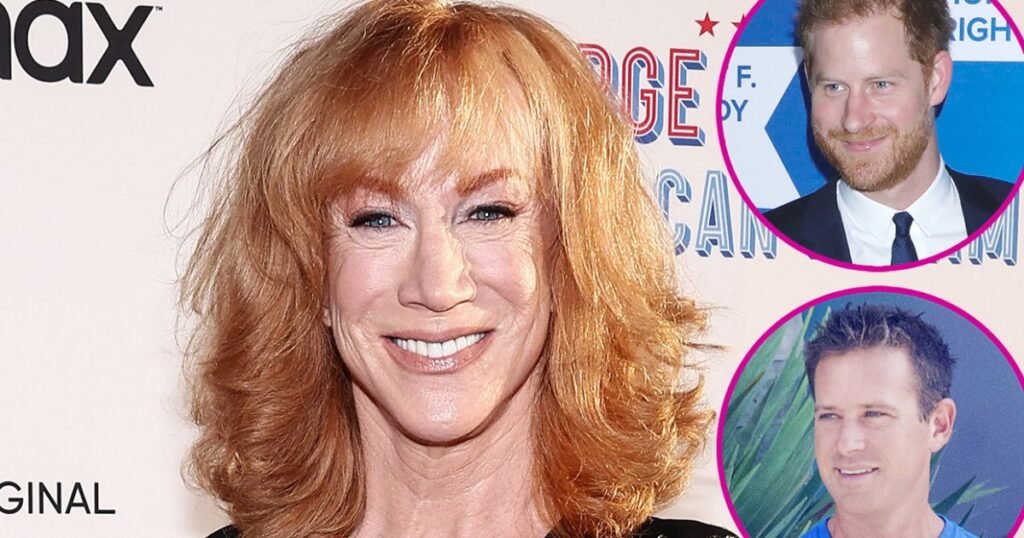 Kathy Griffin Jokingly Compares Prince Harry to Armie Hammer: ‘I Thought This Was Going to Be a Great Love Story’