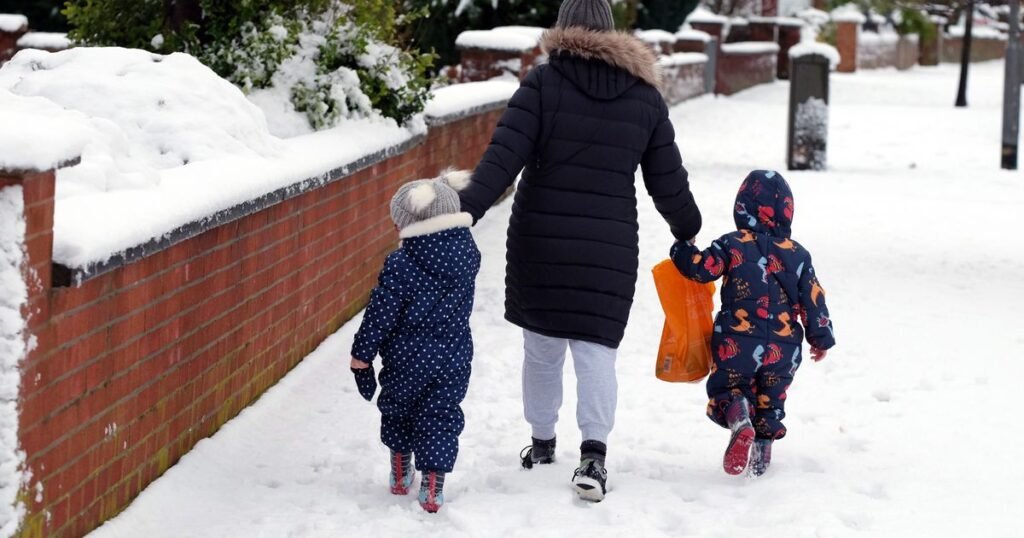 Full list of school closures for Tuesday as more warnings for snow over Britain