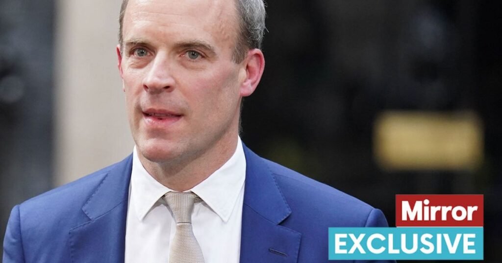 Sick days soar for Dominic Raab’s staff amid fears exodus linked to bully claims