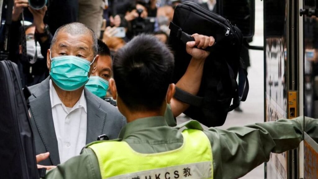 Hong Kong tycoon Jimmy Lai jailed more than 5 years on fraud charge