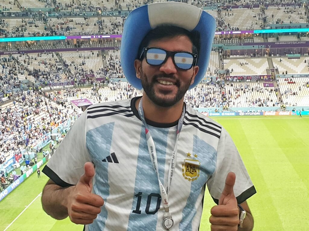 Argentina’s non-Argentinian World Cup fans out in force in Qatar