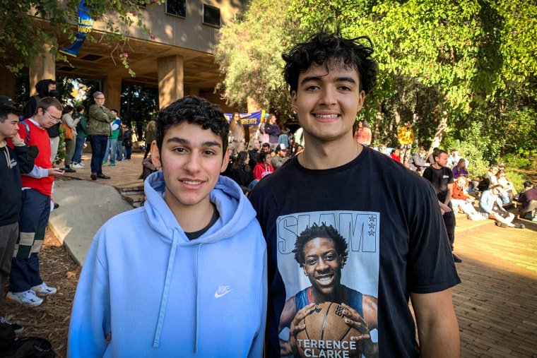 Joshua Golshirazi, left and Jesus Hernandez.