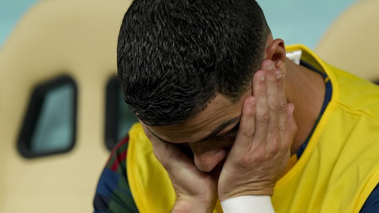 Cristiano Ronaldo told to address ‘the sulking’ by Gary Neville after he’s dropped for Portugal’s World Cup match