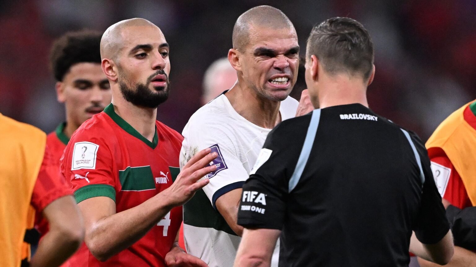 Qatar 2022: ‘Inadmissible!’ – Pepe fumes at choice of Argentine referee for Portugal’s loss against Morocco