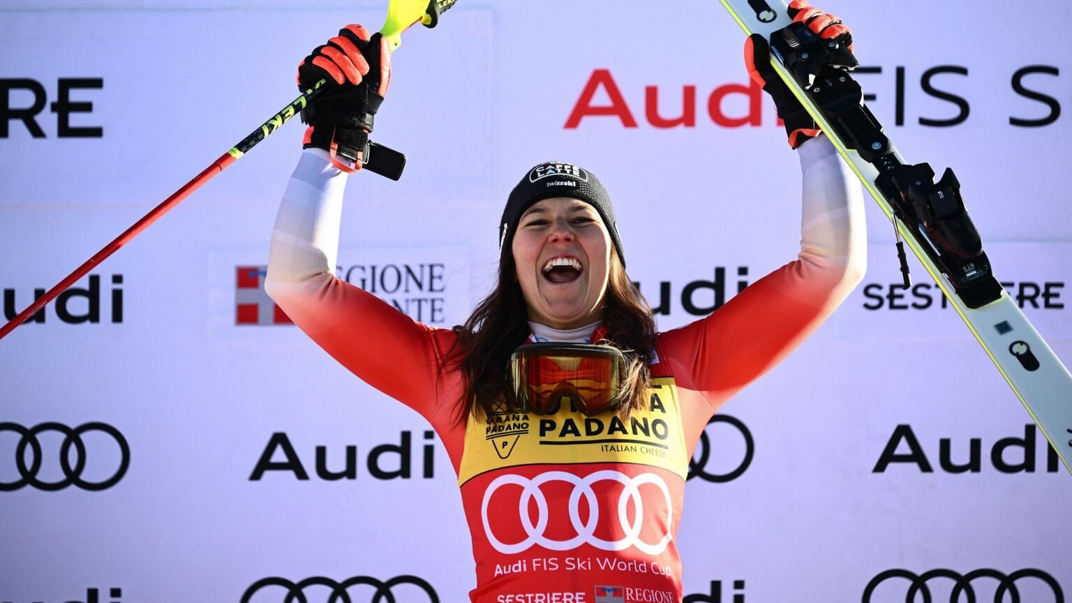 Wendy Holdener grabs World Cup slalom glory in Sestriere as Petra Vlhova throws away lead again