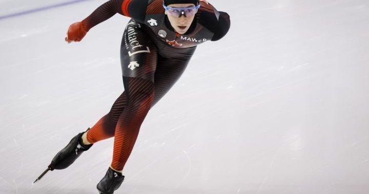 Canadian speedskater Ivanie Blondin embraces beefy race schedule