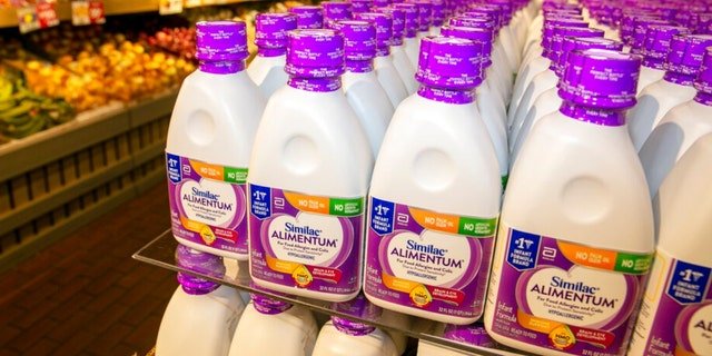Similac Alimentum Hypoallergenic Infant Formula, imported from Puerto Rico, is shown for sale at a Stew Leonard's grocery store in Yonkers, New York, on Friday, June 10, 2022.