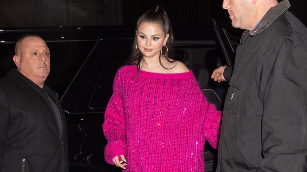 Selena Gomez Makes an Unexpected Color Feel Festive