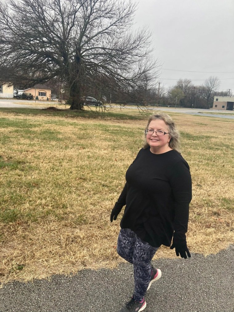 Pam Witt has done three 5K races since June!