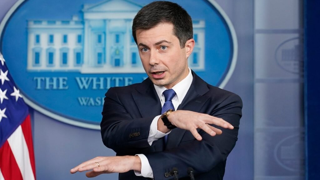 Pete Buttigieg often flies on taxpayer-funded private jets, flight data show