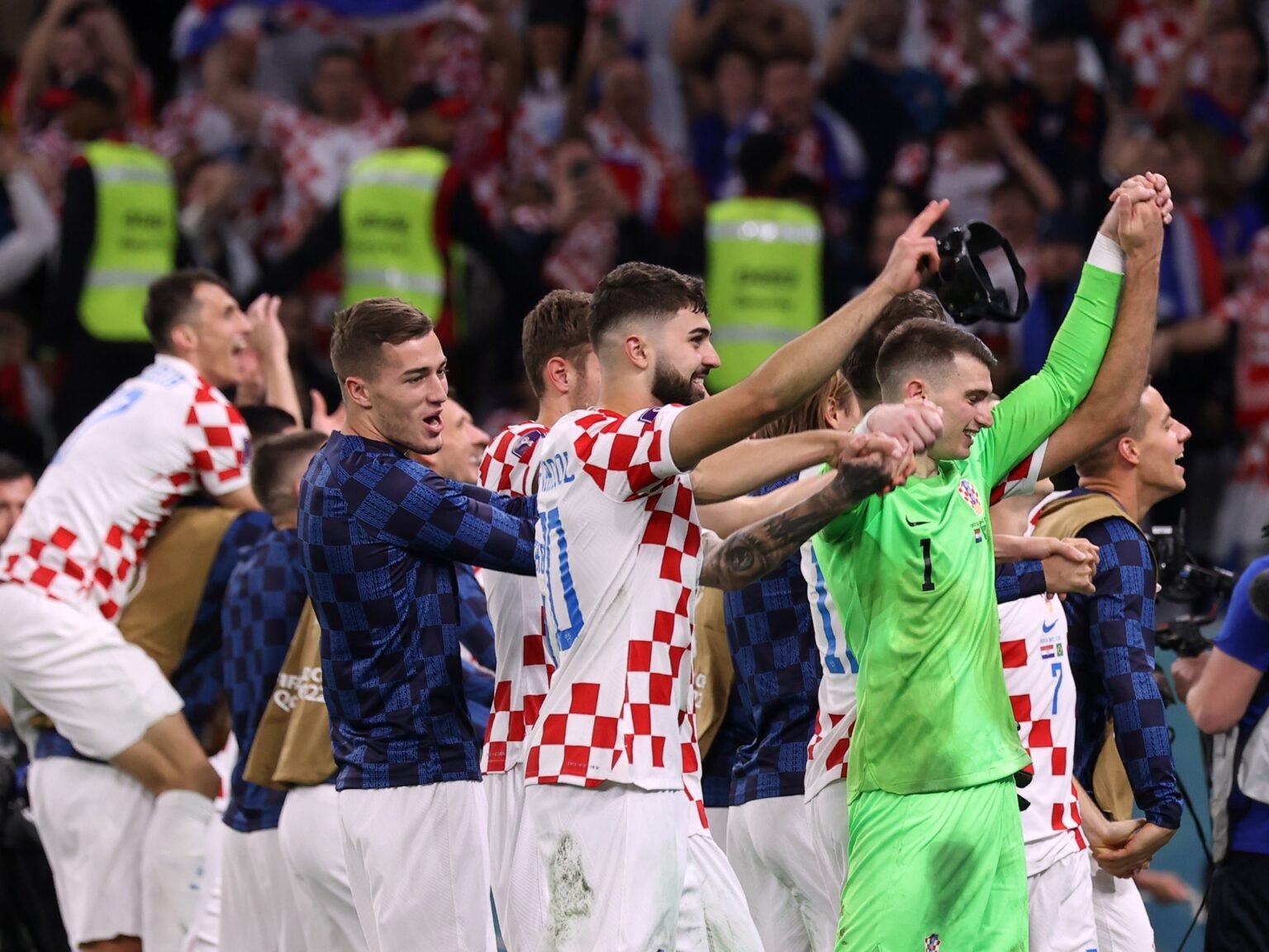 Which teams have reached the World Cup semi-finals?