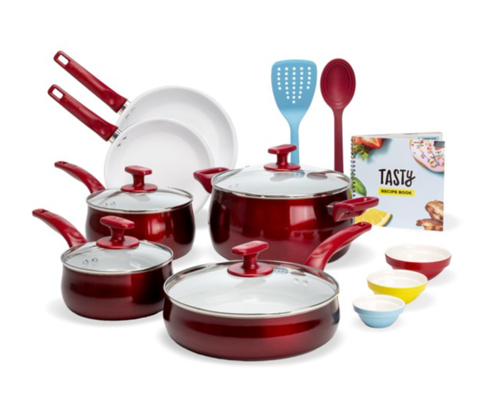 Tasty Ceramic Titanium-Reinforced Cookware Set