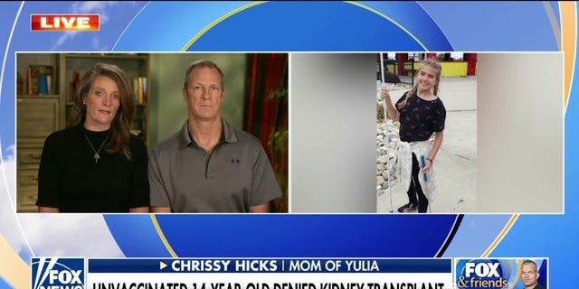 The parents of Yulia Hicks, a 14-year-old girl, appeared on "Fox and Friends Weekend" on Saturday to discuss their daughter's case.