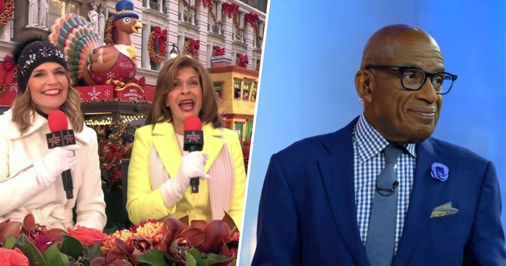 TODAY show family sends love to Al Roker from Thanksgiving parade