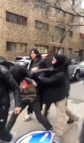 NYC teen student beaten during attempted stabbing.