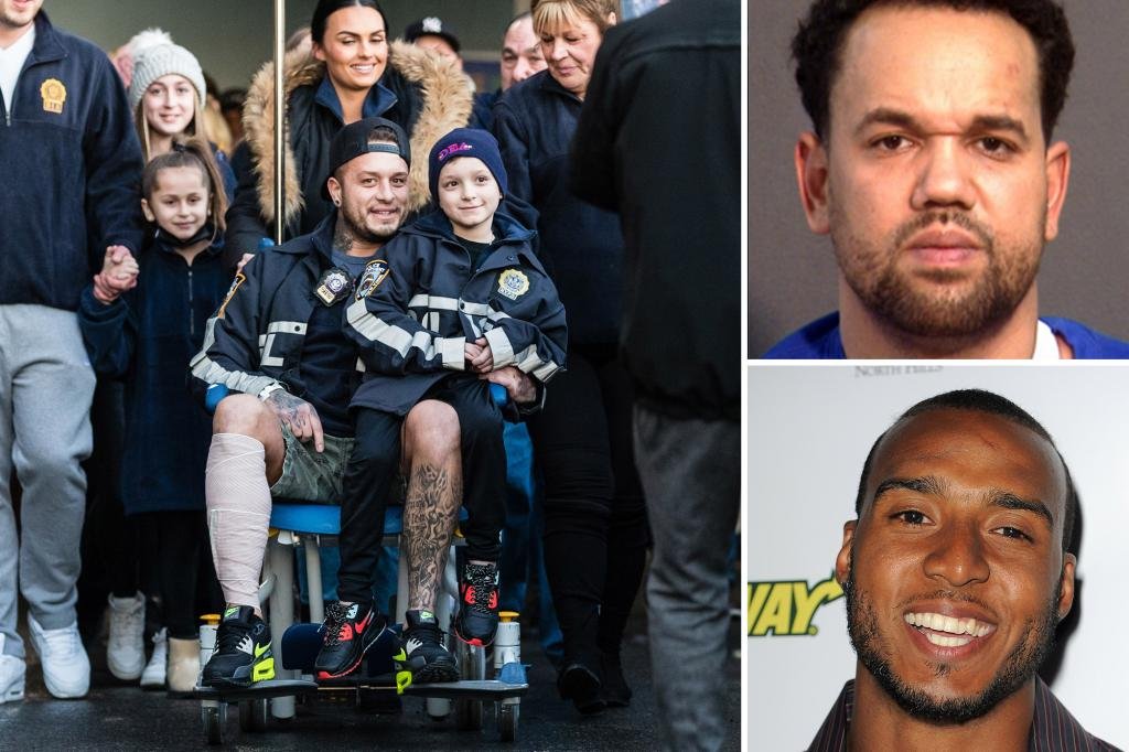 Shot NYPD hero rips ex-con’s release with ex-NFL player’s help as ‘absolutely insane’