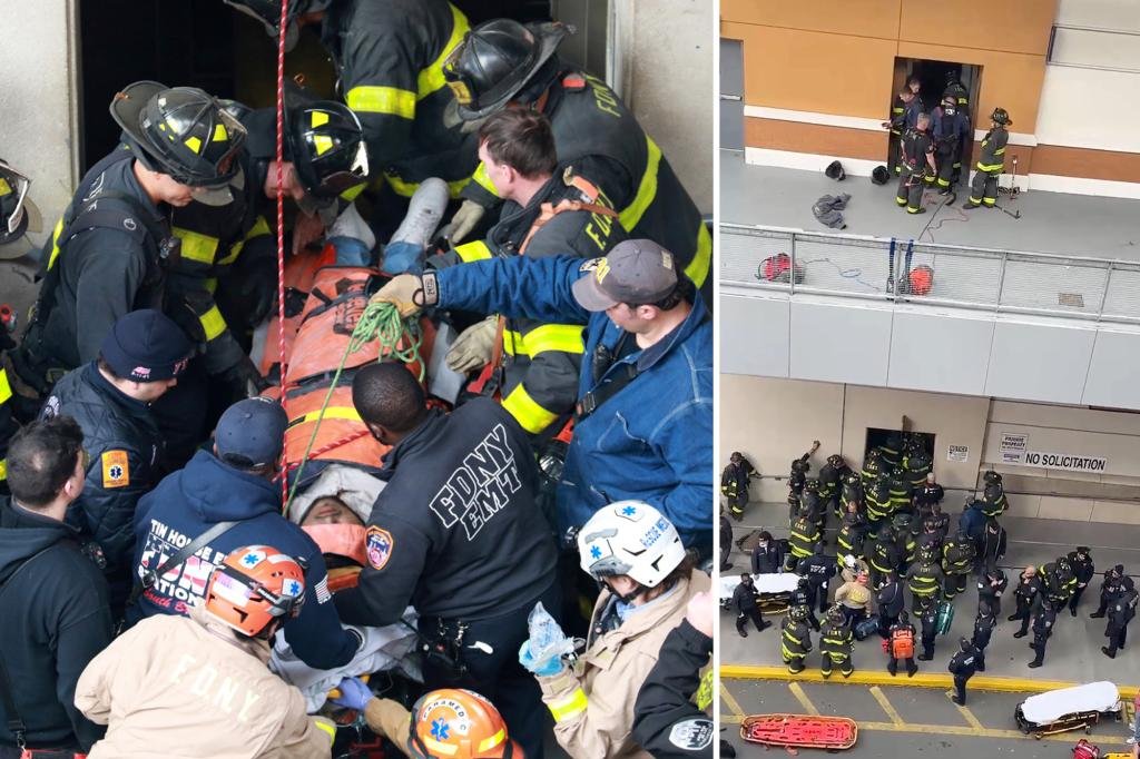 Two people fall down elevator shaft at NYC Target, FDNY says
