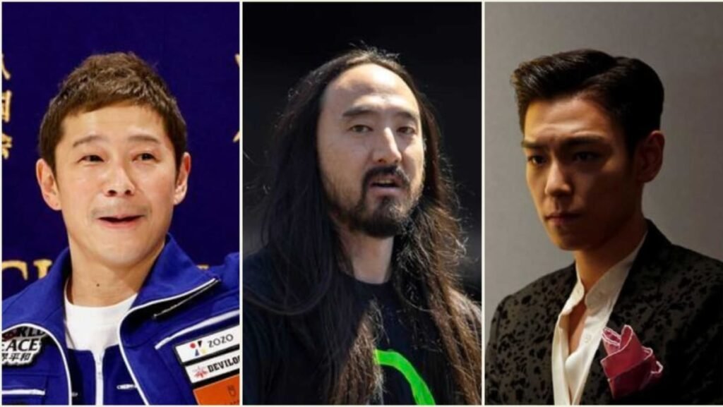 Japanese billionaire Maezawa picks K-pop star TOP, DJ Steve Aoki to join SpaceX moon trip