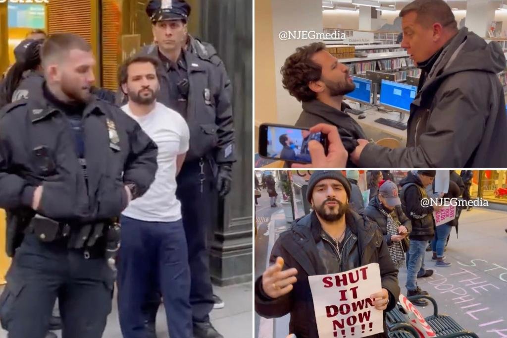 Man arrested at NYPL Drag Story Hour after confronting protesters