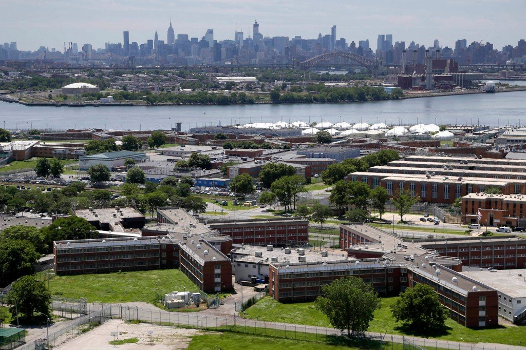 Rikers Island.