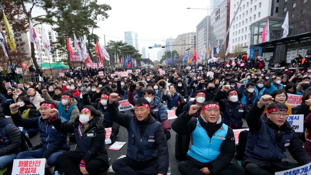 Shipping delays, higher costs for Korean imports to Singapore due to South Korea truckers’ strike