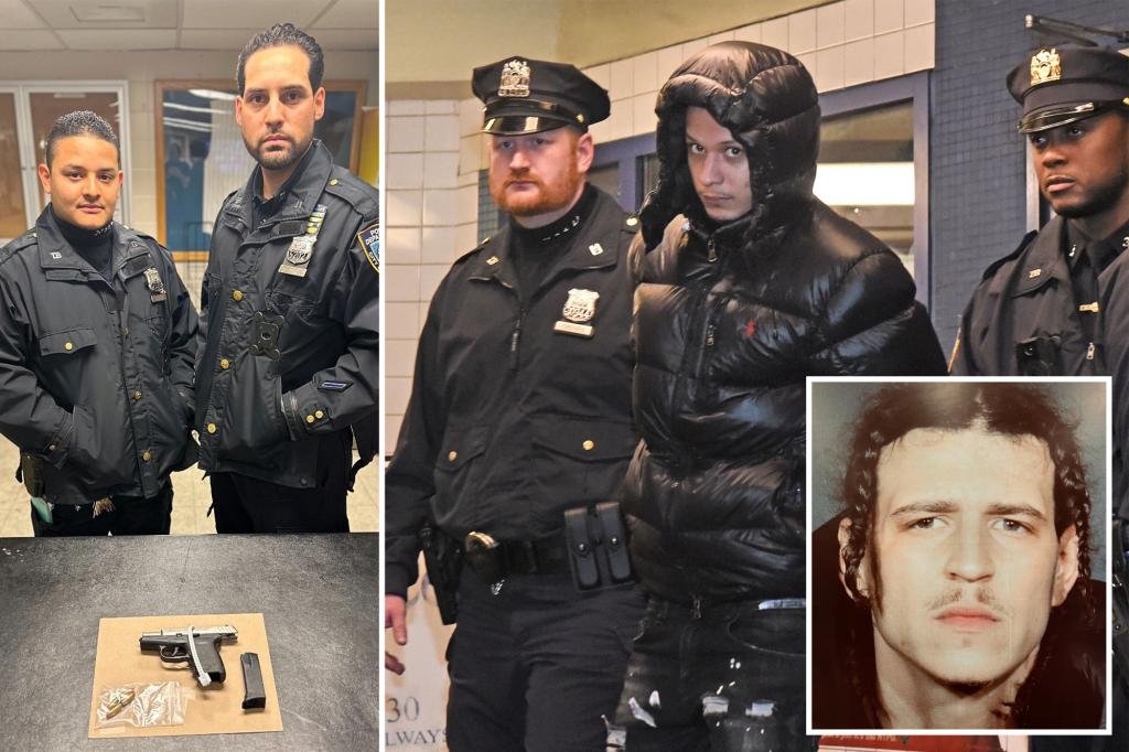 Ex-con packing two guns among armed NYC farebeaters busted in past week