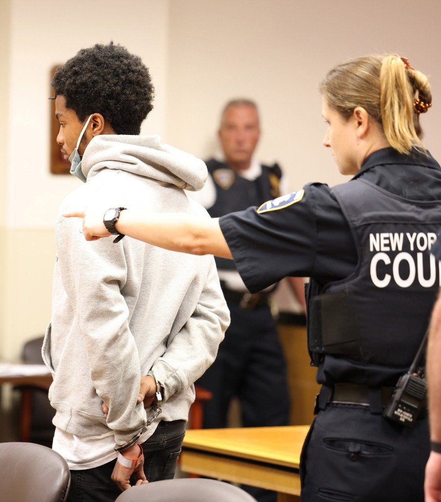 Accused gang banger Noah Green, 18.