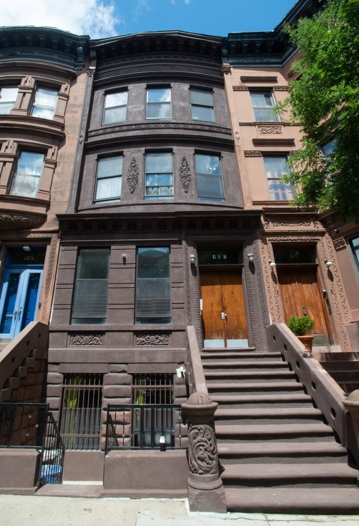 One of the brownstones is now worth $2 million.