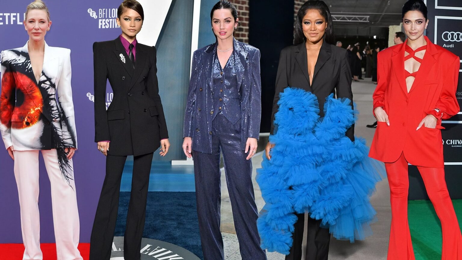 Statement Suits Had a Real Moment This Year