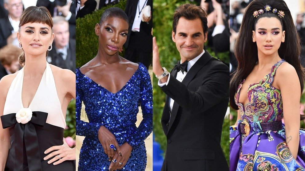 Penélope Cruz, Michaela Coel, Roger Federer, and Dua Lipa Are This Year’s Met Gala Co-Chairs