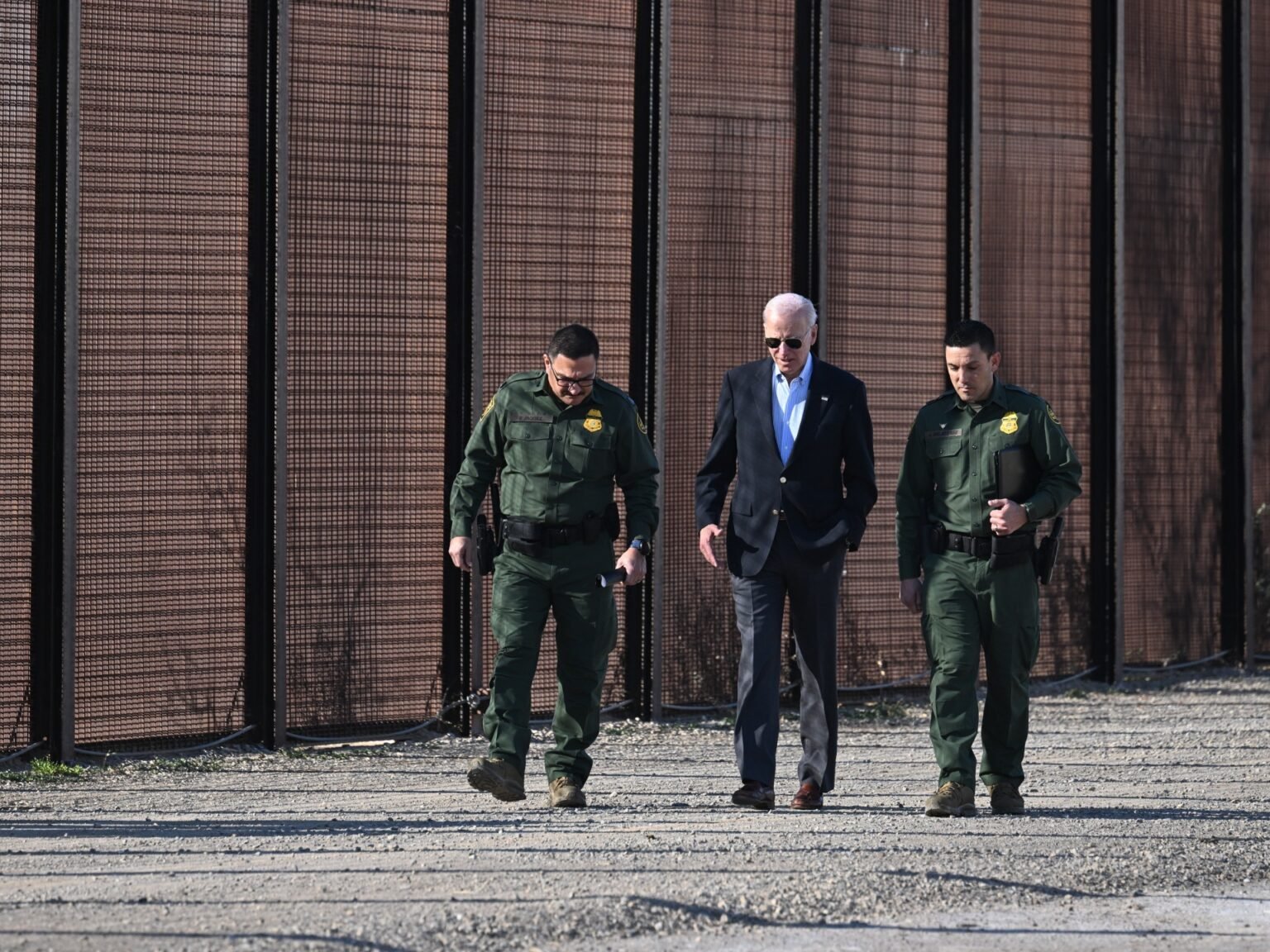 Biden makes first visit to US-Mexico border since taking office